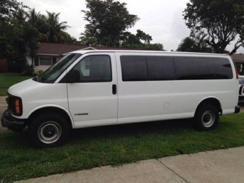 Chevrolet express extend vang 3500 5.7 letter