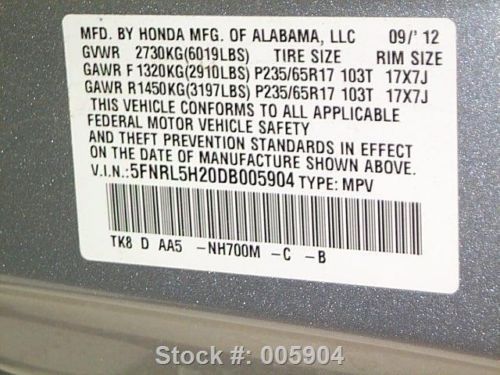 2013 HONDA ODYSSEY LX 7-PASS THIRD ROW REAR CAM 29K MI TEXAS DIRECT AUTO, US $23,780.00, image 11