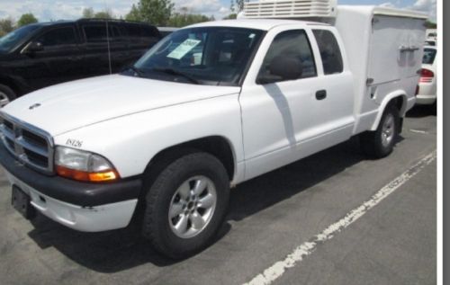 2001 dodge dakota base extended cab pickup 2-door 3.9l food truck delivery truck