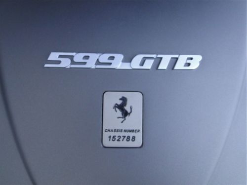 2007 FERRARI 599 GTB HEAVY LOADED NEW TIRES HUGE WINDOW STICKER CAR, US $163,900.00, image 47