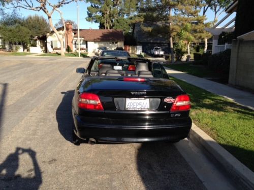 2001 volvo c70 convertible black color