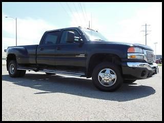 Duramax turbo diesel allison v8 4x4 dvd slt sunroof heated leather power seat