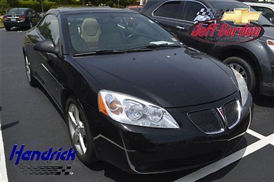 Pontiac g6 2dr convertible gt low miles automatic gasoline 3.5l v6 sfi (sedan an