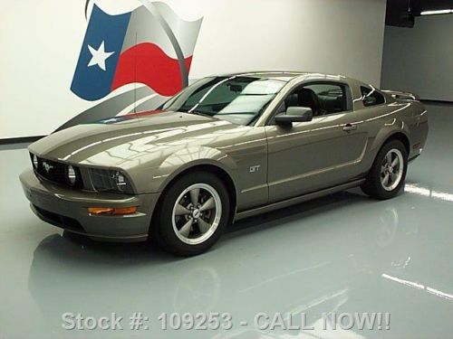 2005 ford mustang gt premium 5-spd leather spoiler 71k texas direct auto