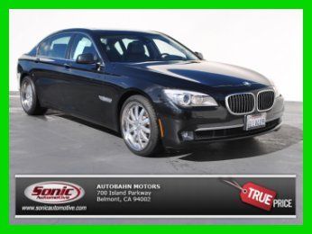 2010 750li 4.4l v8 32v turbo camera, lux, convenience pkgs nav parking calif mb