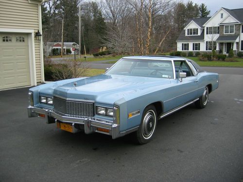 1976 cadillac eldorado biarritz coupe 2-door 8.2l