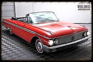 1962 ford galaxie 500xl convertible! extremely rare! 352 v8 restored! must see!