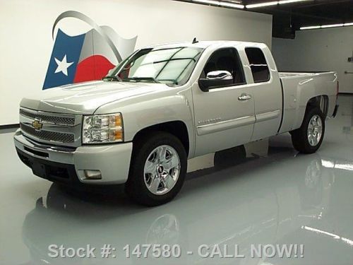 2011 chevy silverado ext cab 6-pass 20&#039;&#039; wheels 84k mi texas direct auto