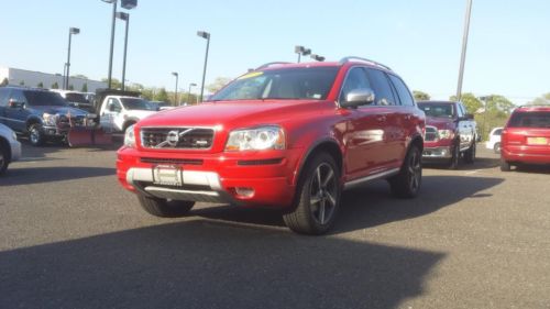 2013 volvo xc 90 r-type awd, 35k, rare color combo, dual dvd