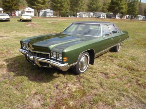 1972 chevrolet caprice chevy immaculate original survivor 53,000 miles impala