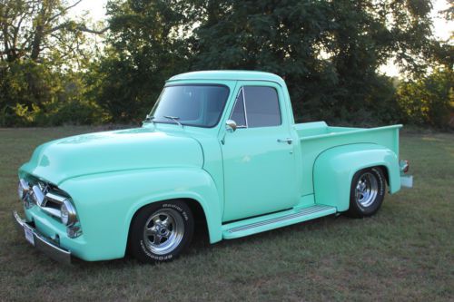 Street rod hot rod pickup show truck chevy 350 vintage a/c disc brakes 56 57