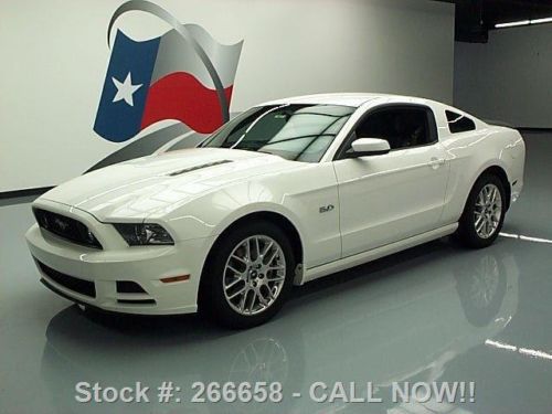 2013 ford mustang gt 5.0l v8 auto leather xenons 14k mi texas direct auto