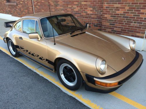 1980 Porsche 911SC Coupe Rare Classic Casablanca Beige Metallic Limited Slip COA, image 3