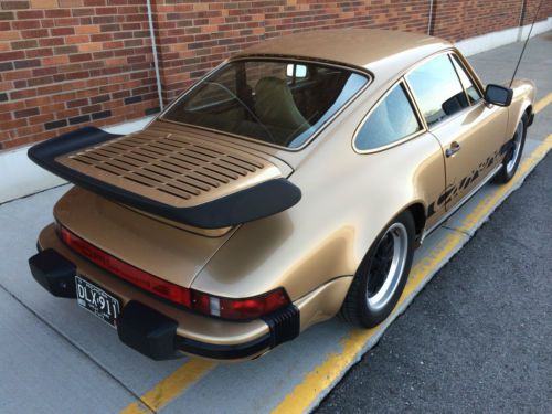 1980 Porsche 911SC Coupe Rare Classic Casablanca Beige Metallic Limited Slip COA, image 4