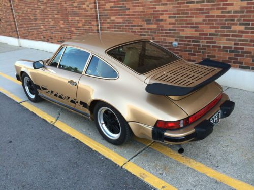 1980 Porsche 911SC Coupe Rare Classic Casablanca Beige Metallic Limited Slip COA, image 5