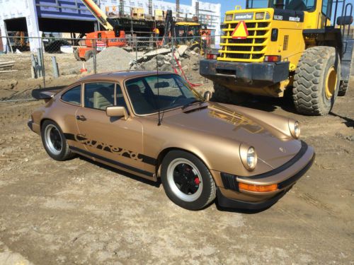 1980 Porsche 911SC Coupe Rare Classic Casablanca Beige Metallic Limited Slip COA, image 6