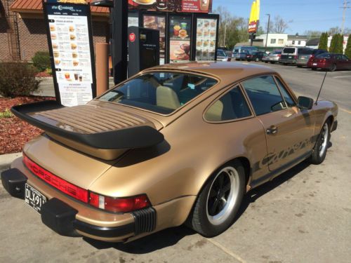 1980 Porsche 911SC Coupe Rare Classic Casablanca Beige Metallic Limited Slip COA, image 7