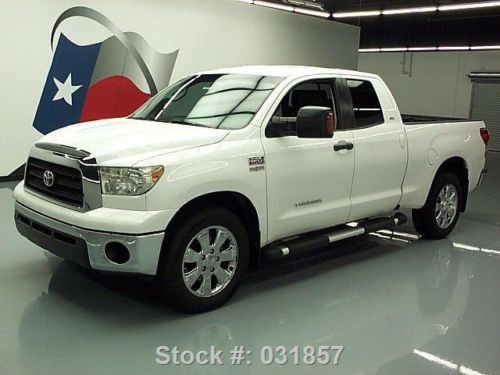 2007 toyota tundra dbl cab tx edition leather dvd 86k texas direct auto