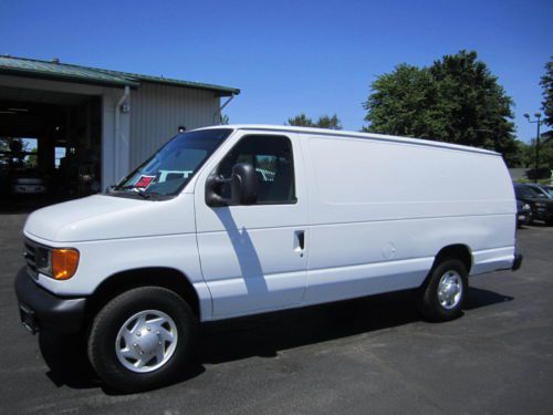 2007 ford e250 super duty cargo van ~ extended length