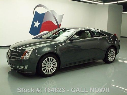 2011 cadillac cts4 3.6l performance coupe awd auto 14k texas direct auto
