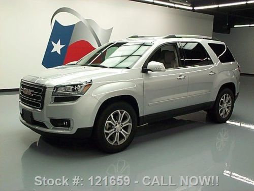 2014 gmc acadia 7pass heated leather rear cam 21k miles texas direct auto