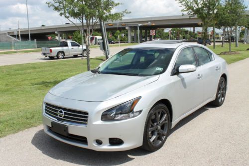 2014 nissan maxima 3.5 sv sport pkg navi 19&#034; rear cam leather -- free shipping