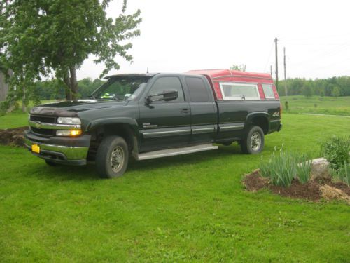 2002 chevrolet silverado 2500 hd lt extended cab pickup 4-door 6.6l