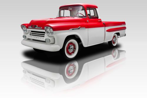 1958 chevrolet apache, frame off restored, one family owned, 235 i6