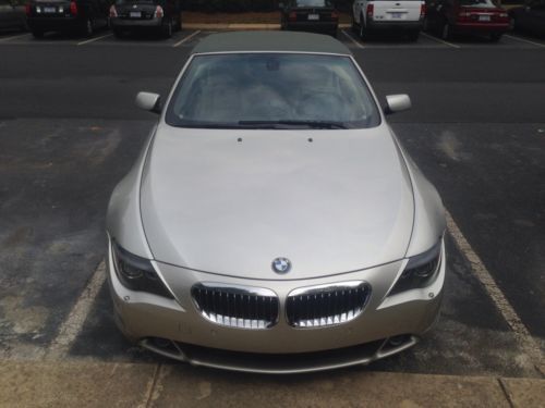 2005 bmw 645ci base convertible 2-door 4.4l