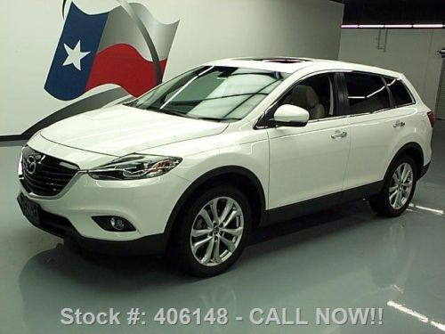 2013 mazda cx-9 grand touring 7-pass sunroof nav 31k mi texas direct auto