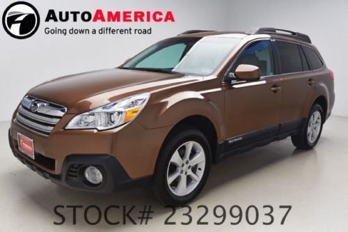 2013 subaru outback 2.5i premium auto rearcam sunroof 1 one owner 17 wheels