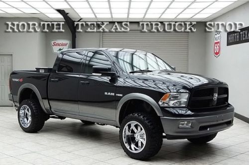 2010 dodge ram 1500 4x4 hemi v8 crew cab slt trx4 leather 20s texas truck