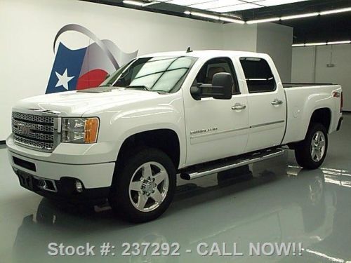 2012 gmc sierra 2500 denali hd crew z71 4x4 nav dvd 17k texas direct auto