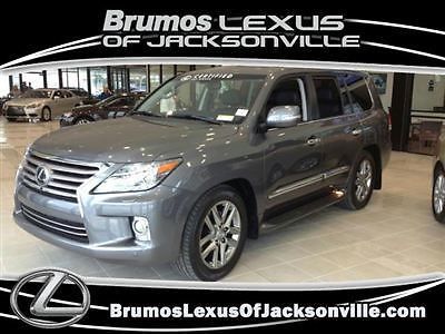 2013 lexus lx570..luxury pkg w/pre-collision system..mark levinson..rear dvd