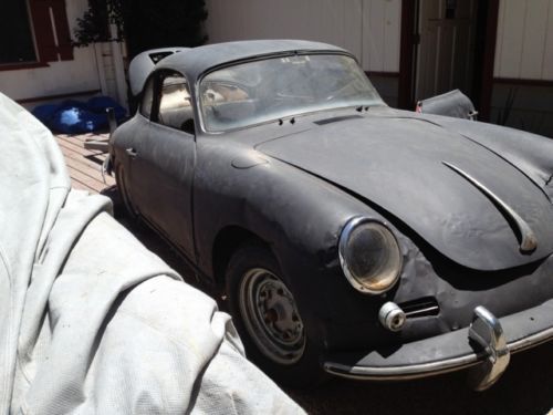 1963 porsche 356b s90 super 90 karmann coupe ivory with brown leatherette