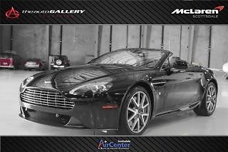 2013 aston martin v8 vantage 2dr conv security system leather seats