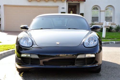 Porsche boxster s (987 model) - black/ black - 27k miles - bose - tiptronic s