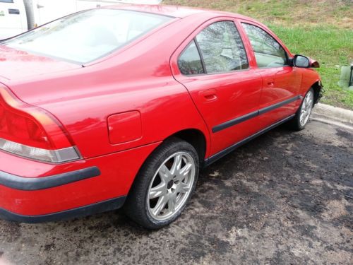 2.4l 5 cyl -turbo charged, awd, lip stick red, leather interior mint &#034;as is&#034;