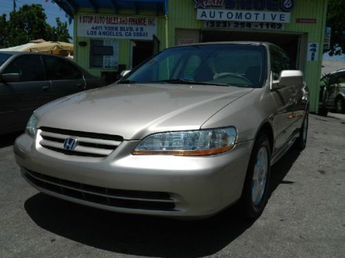 2002 honda accord ex sedan 4-door 3.0l. extra clean. no reserve. clean carfax!