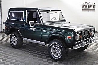 1977 ford bronco 302 v8 auto!! 4 wheel drive. ac!