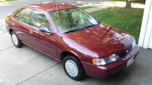 1996 nissan sentra gxe sedan 4-door 1.6l