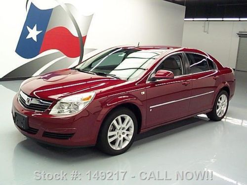 2007 saturn aura xe sedan cruise ctrl alloy wheels 42k texas direct auto