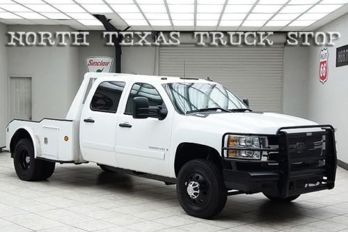 2008 chevy 3500hd diesel 4x4 dually lt hauler crew cab