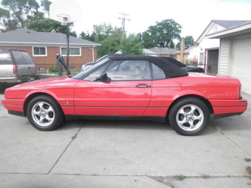 1988 cadillac allante convertible w/hardtop