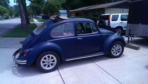 1969 vw bug ragtop classic beetle