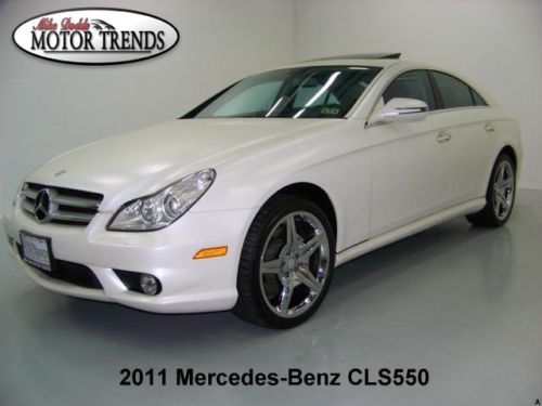 2011 mercedes cls550 amg designo navigation chrome wheels heated ac seats 38k