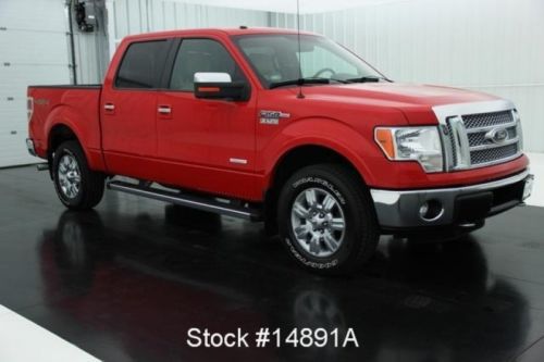 12 3.5 v6 ecoboost crew cab 4x4 remote start trailer brake 1 owner low miles