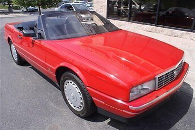 1990 cadillac allante convertible low miles great condition!