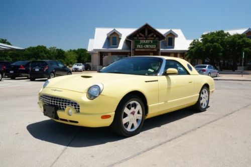 2002 ford thunderbird w/hardtop premium