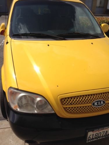 2005 kia sedona lx mini passenger van 5-door 3.5l for parts